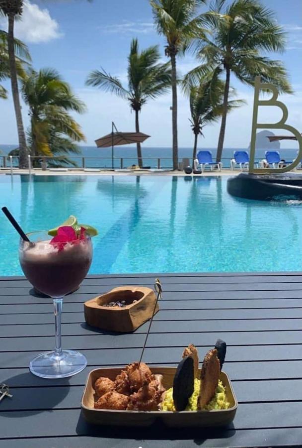 Appartement Terrasse Vue Mer Et Piscine Le Diamant Zewnętrze zdjęcie