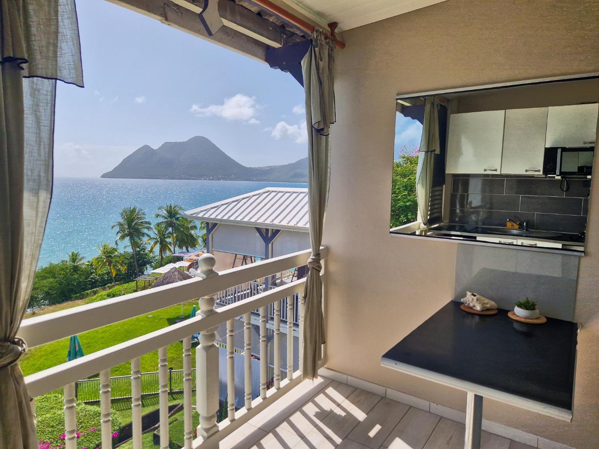 Appartement Terrasse Vue Mer Et Piscine Le Diamant Zewnętrze zdjęcie